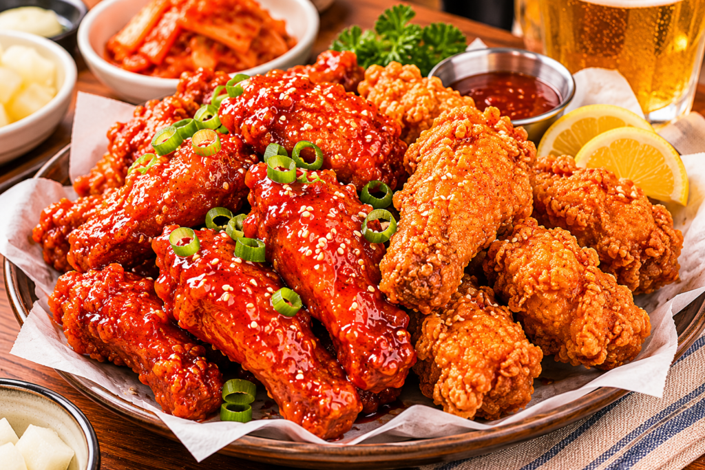Crispy Korean fried chicken