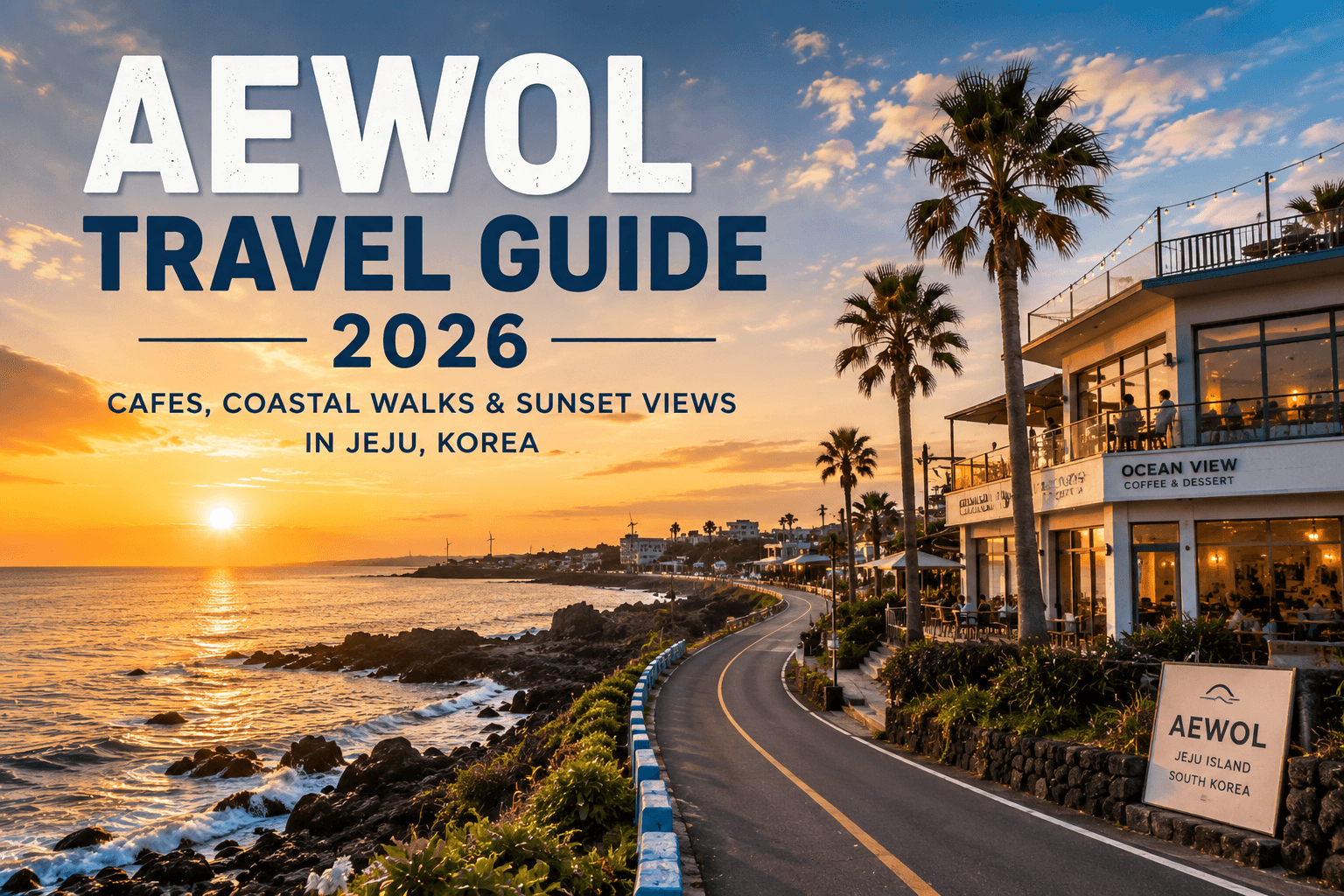 Aewol Travel Guide 2026: Cafes, Coastal Walks, and Sunset Views in Jeju