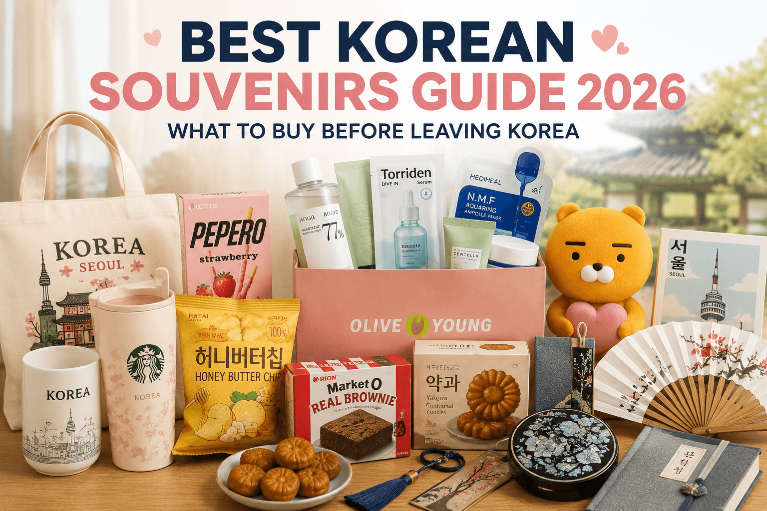 Best Korean Souvenirs Guide 2026: What to Buy Before Leaving Korea