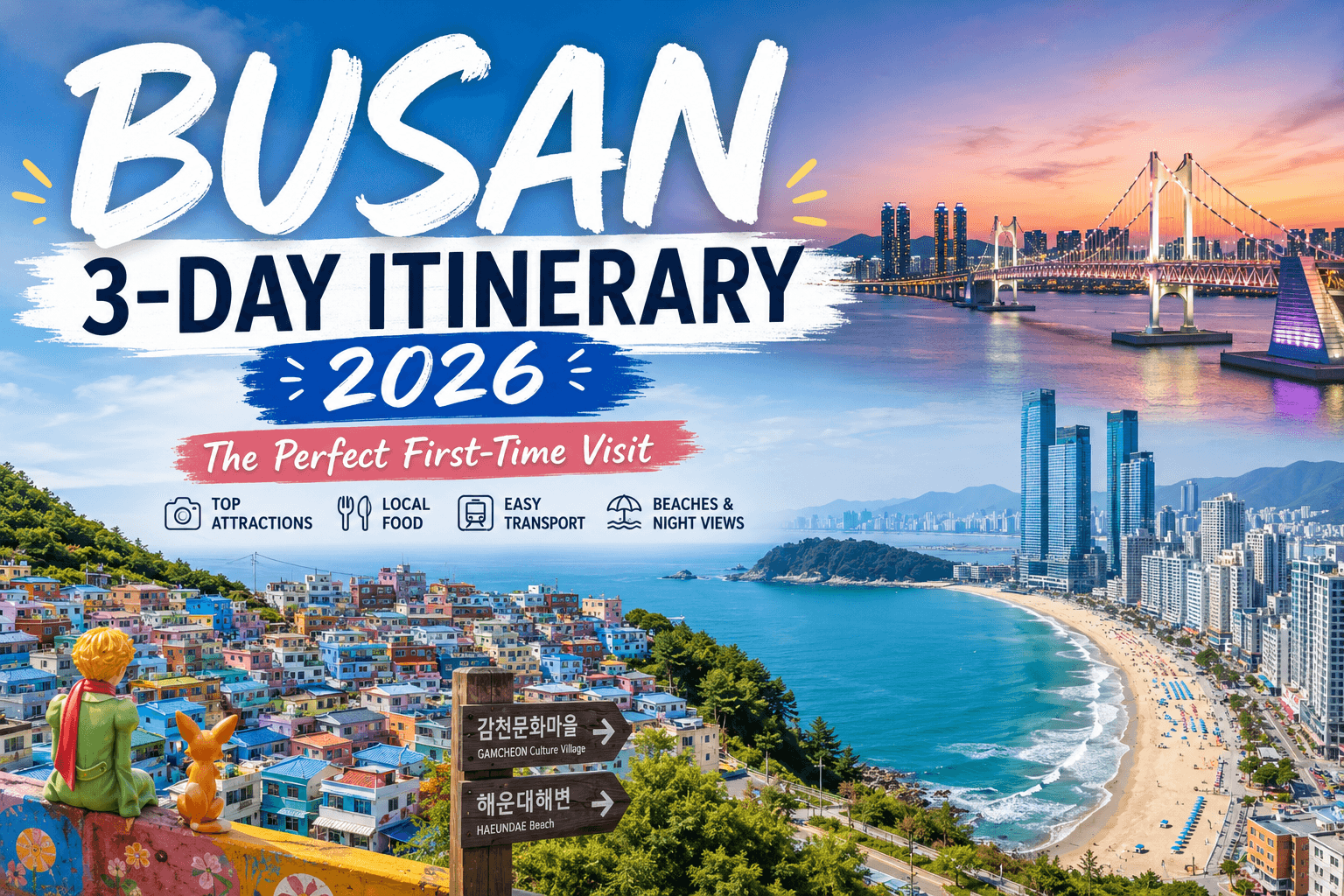 Busan 3-Day Itinerary 2026: The Perfect First-Time Visit