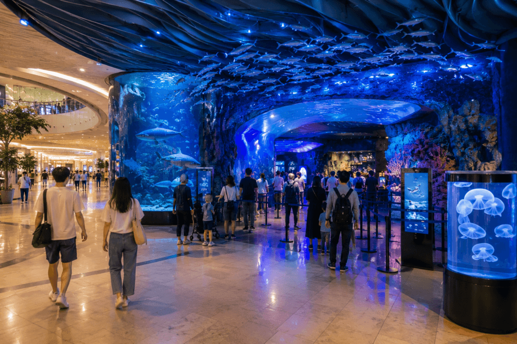 SEA LIFE COEX Seoul Aquarium entrance