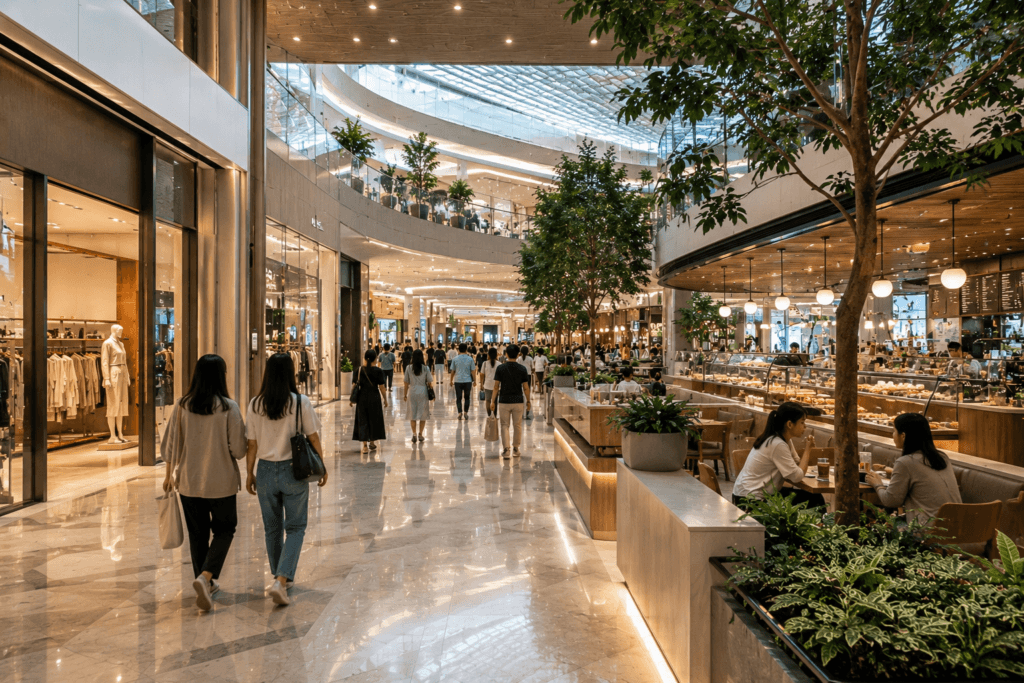 COEX Mall indoor walkway in Gangnam