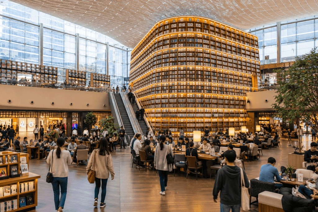 Starfield Library inside COEX Mall