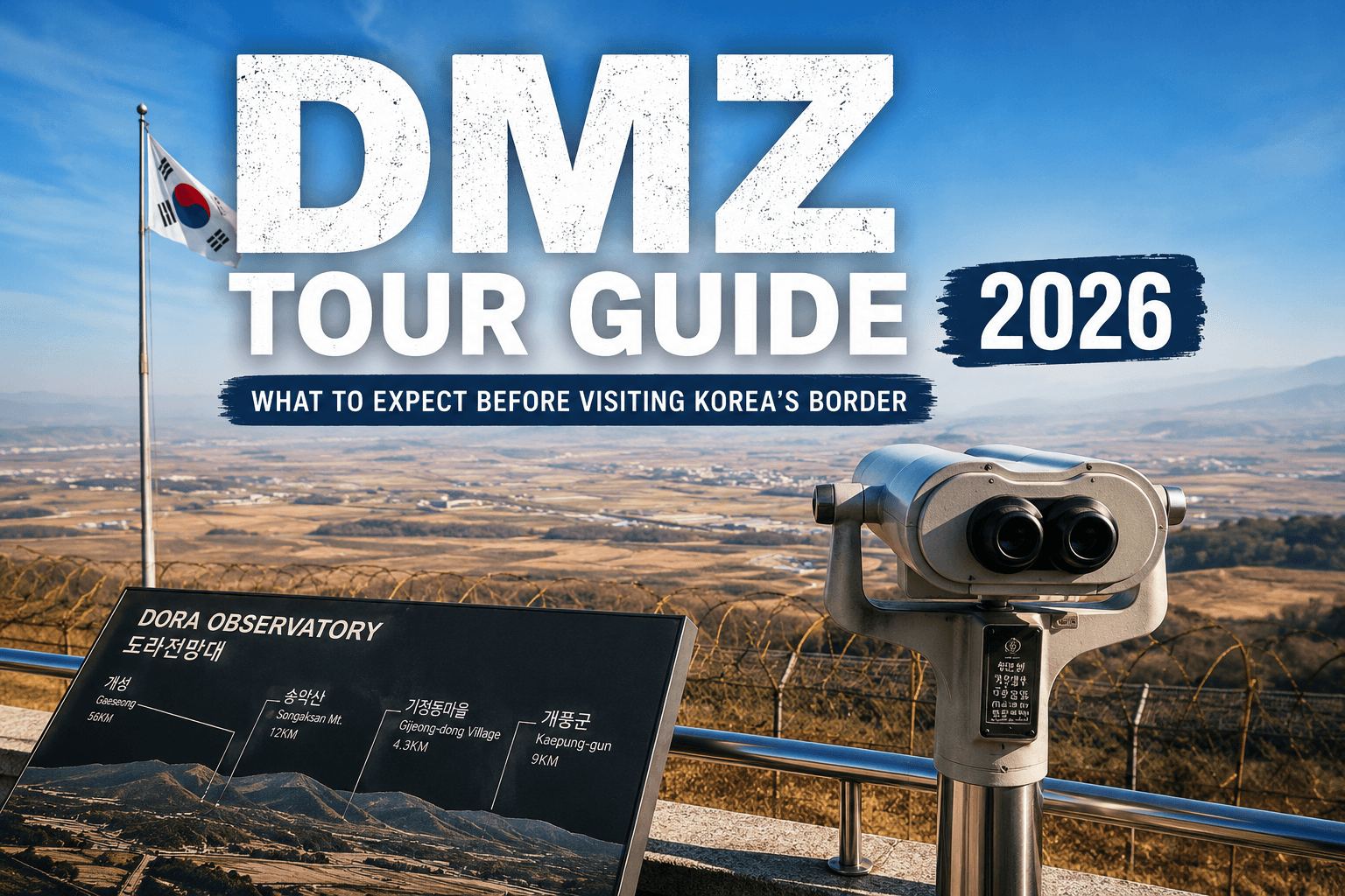 DMZ Tour Guide 2026: What to Expect Before Visiting Korea’s Border