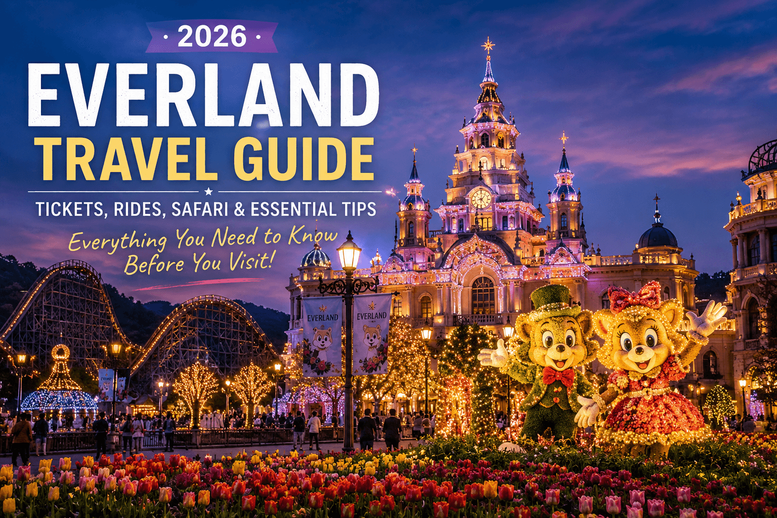 Everland Guide 2026: Tickets, Rides, Safari, and Essential Tips