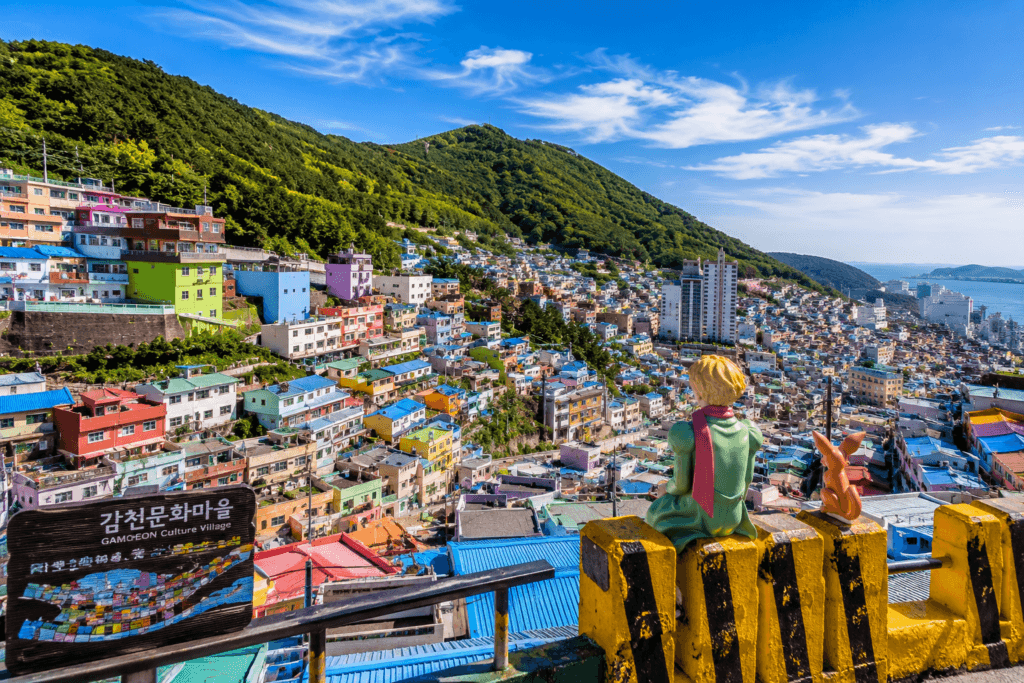 gamcheon-culture-village-busan Colorful houses at Gamcheon Culture Village in Busan