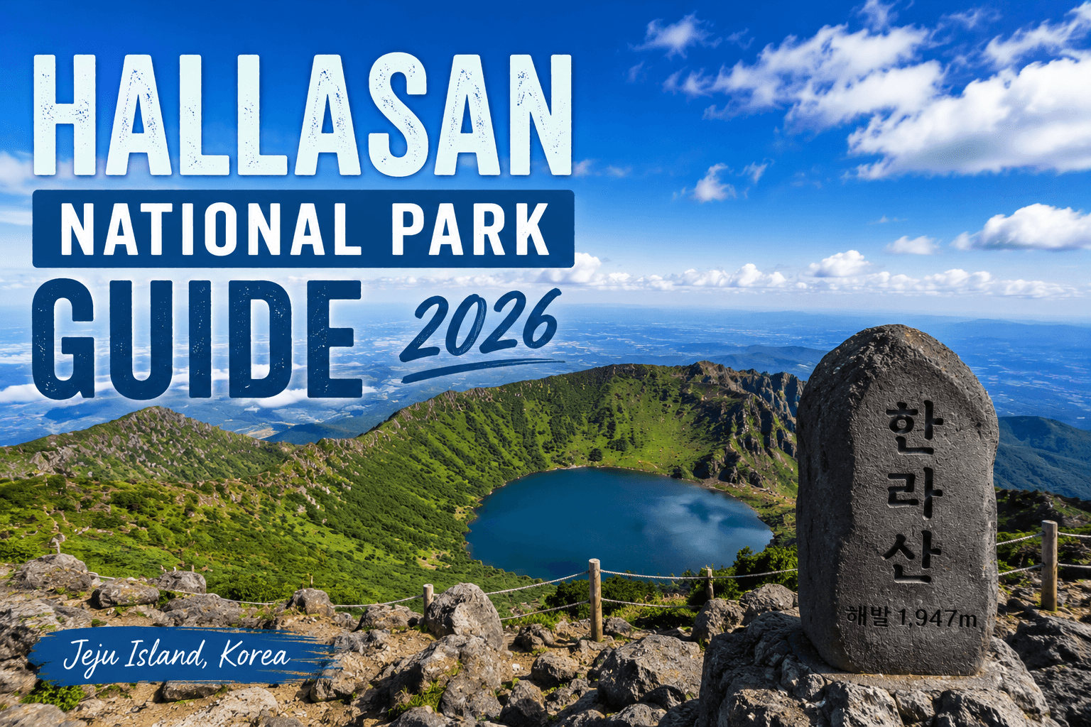 Hallasan National Park Guide 2026: Trails, Summit Hike, Baengnokdam, and First-Timer Tips