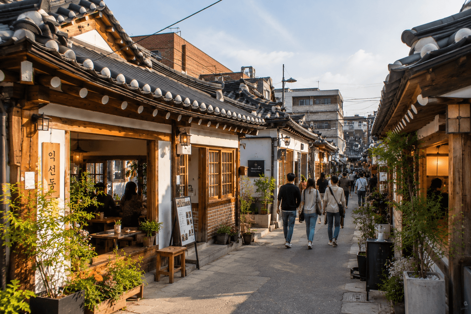 Ikseon-dong Travel Guide 2026: Seoul’s Trendy Hanok Cafe Street