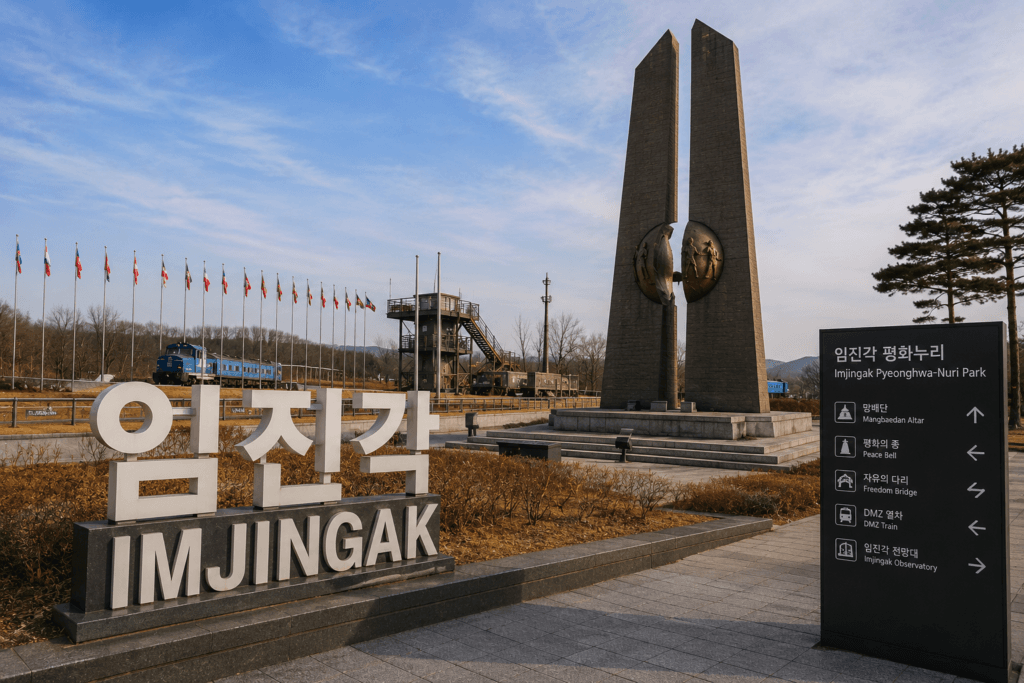 Imjingak Peace Park near the Korean DMZ