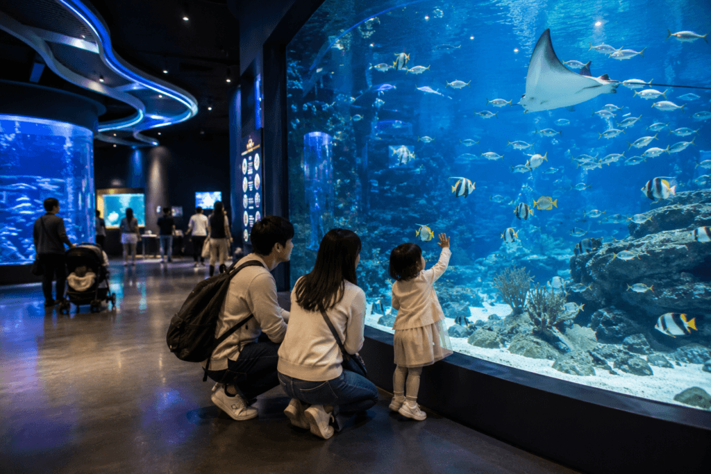 Family area at Lotte World Aquarium