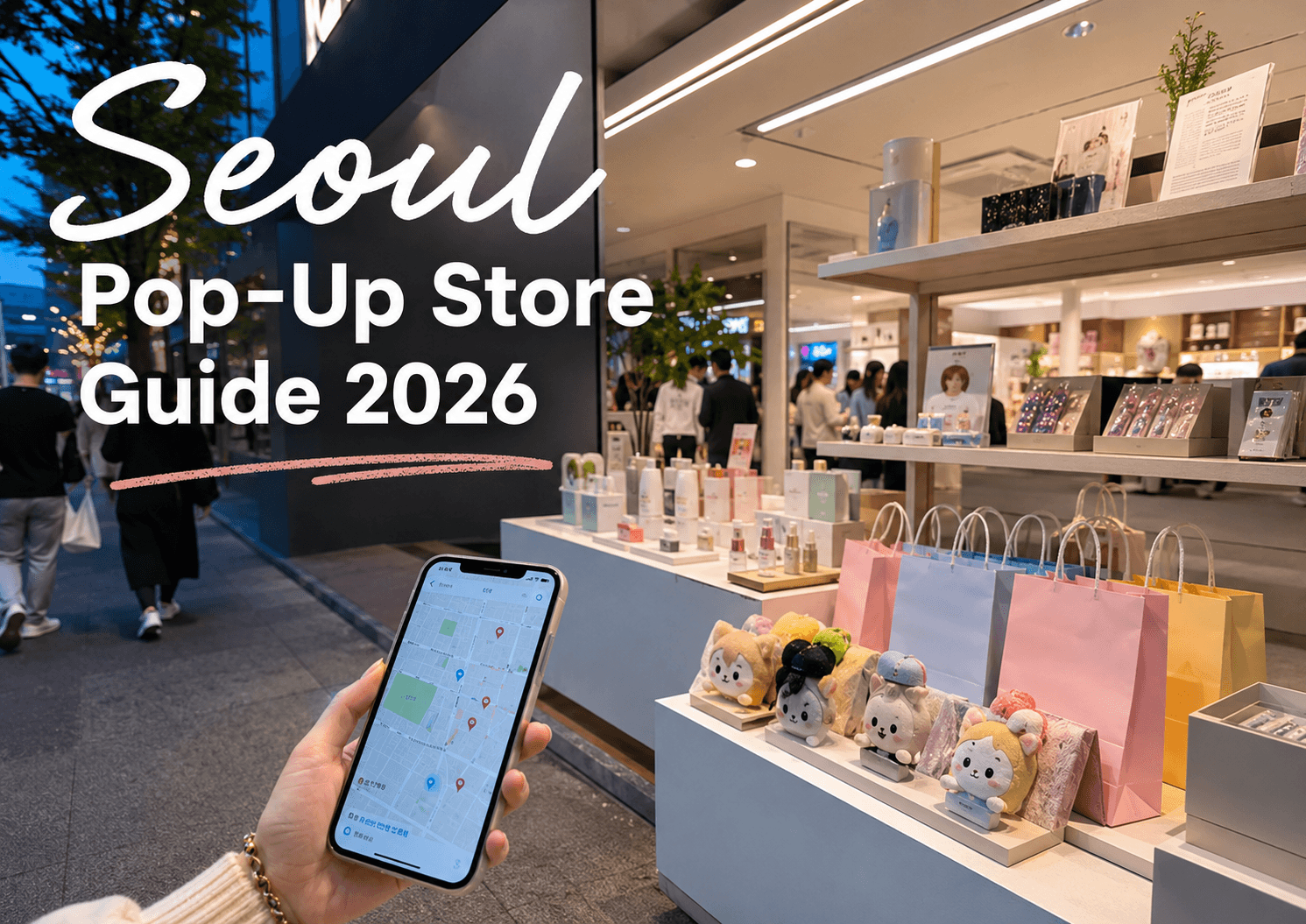 Seoul Pop-Up Store Guide 2026: How to Find K-Pop, K-Beauty and Character Pop-Ups in Korea