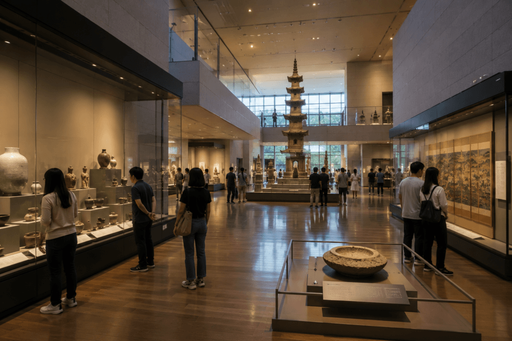 Museum gallery inside MMCA Seoul