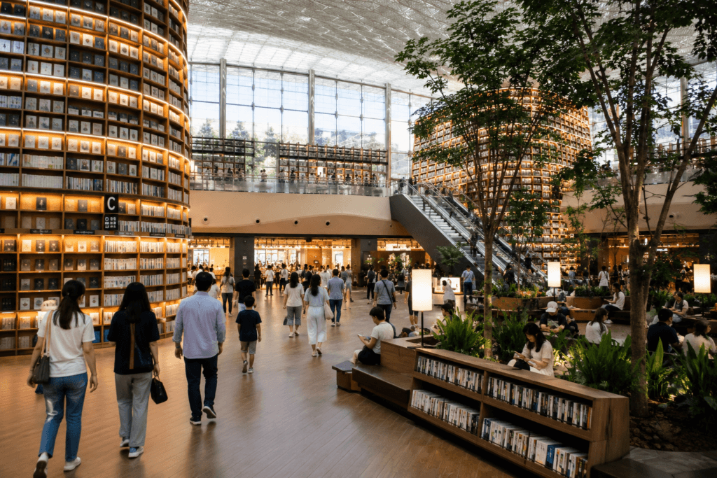 Starfield Library inside COEX Mall