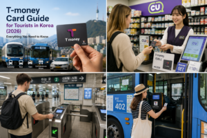 T-money Card Guide for Tourists in Korea 2026