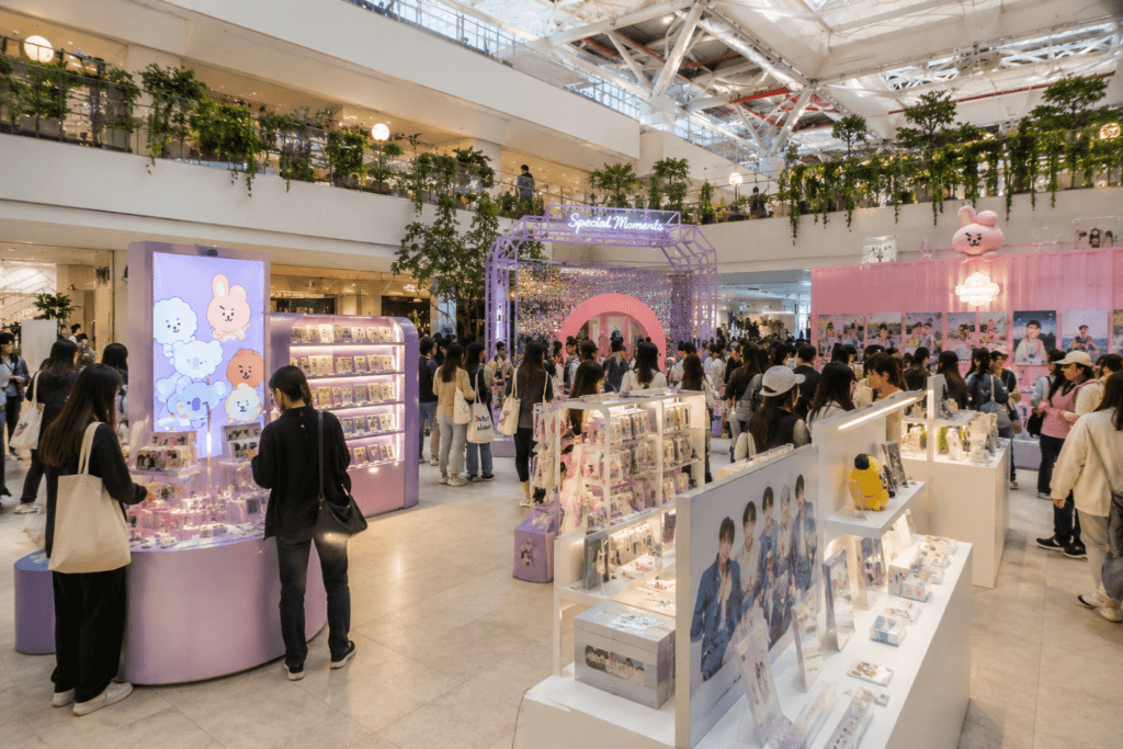 Pop-up store inside The Hyundai Seoul
