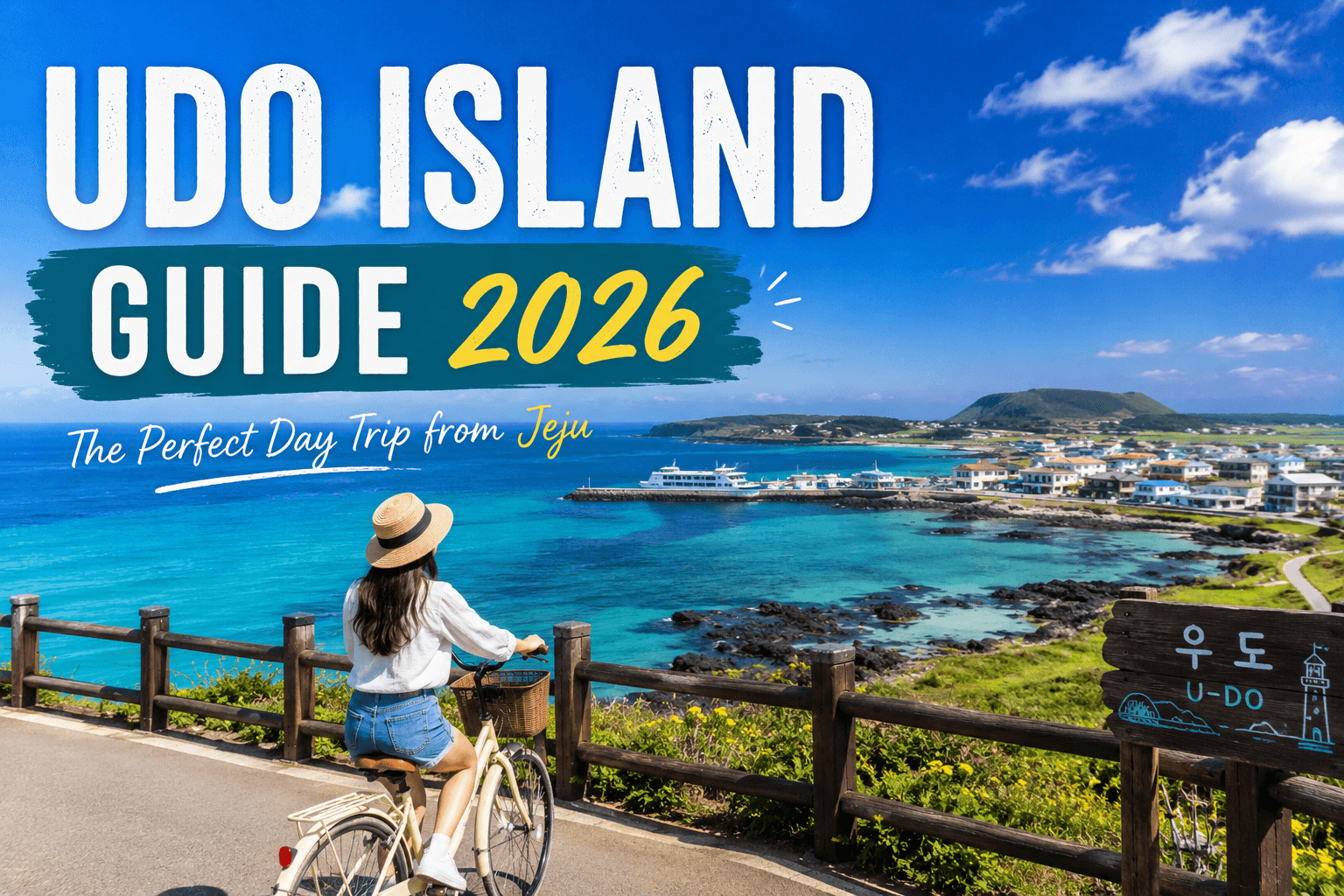 Udo Island Guide 2026: Beaches, Bikes, Peanut Ice Cream, and Jeju’s Slow Island Escape
