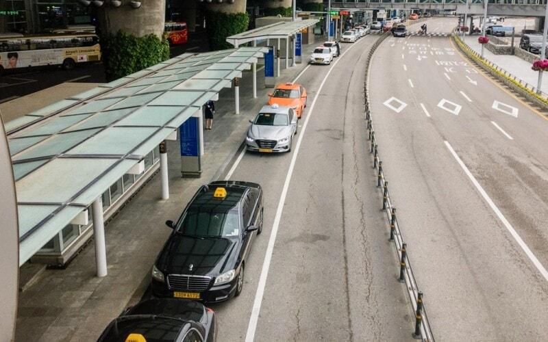 Taxi service at Incheon International Airport