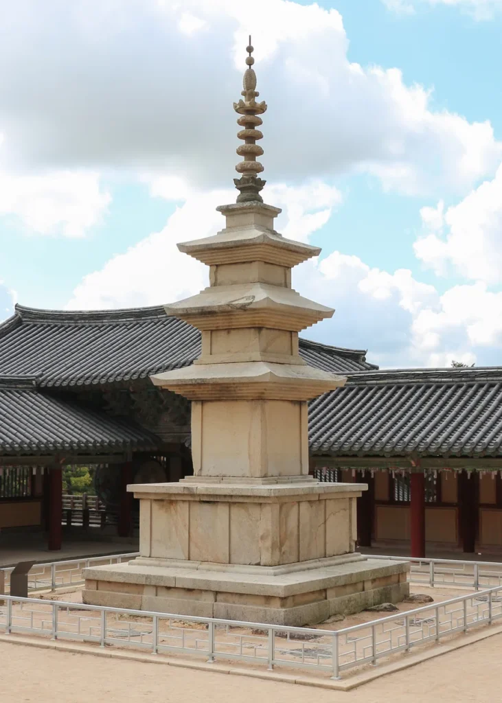 Seokgatap Pagoda at Bulguksa Temple, photographed by Bernard Gagnon in October 2022